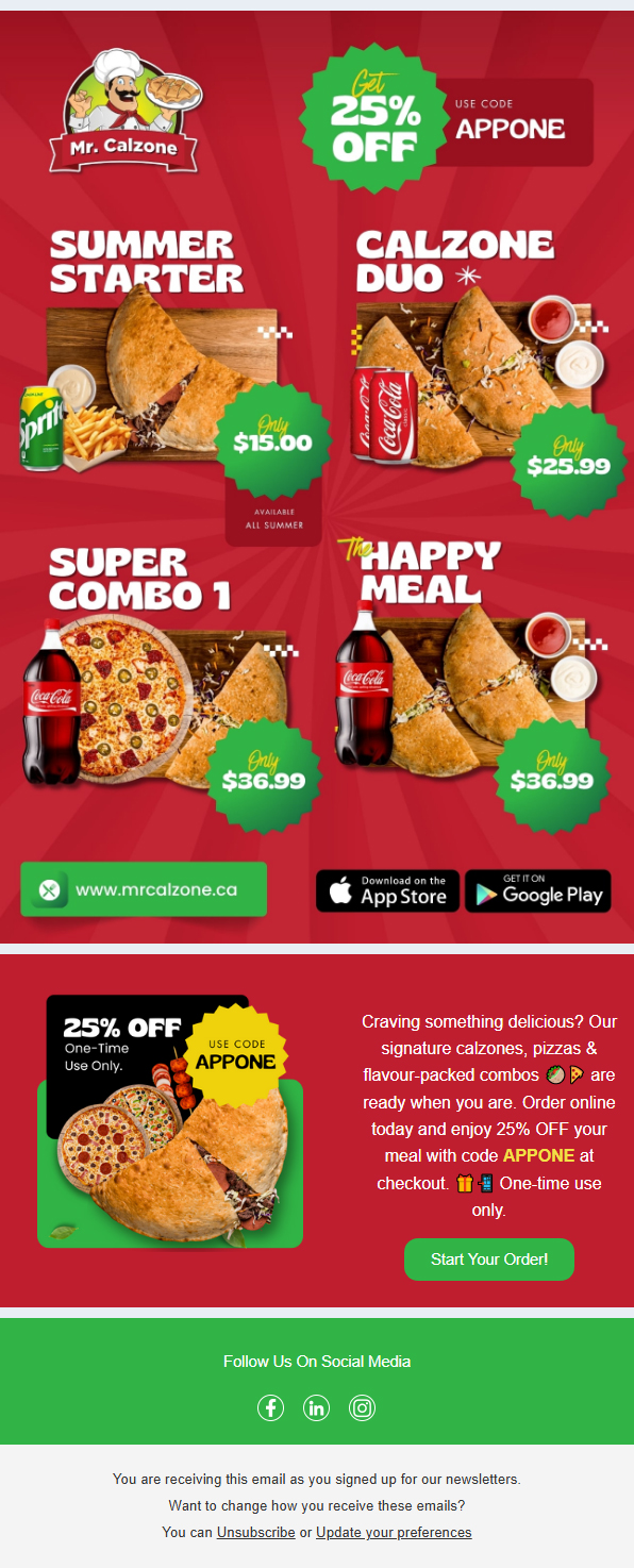 Mr. Calzone Screenshot 1